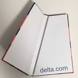 brand new delta.com Airline blank notebook writing Paper notes journaling Write